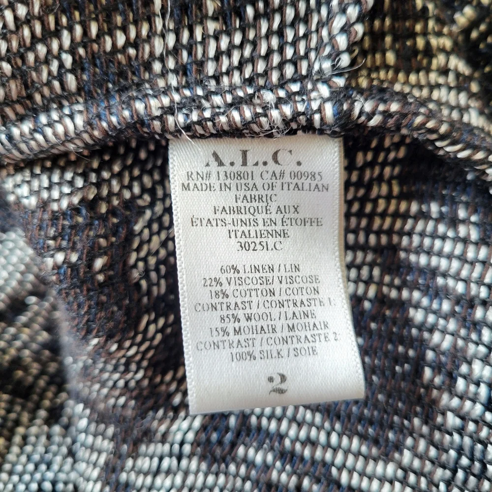 A.L.C. Tweed Pattern Mini Skirt‎